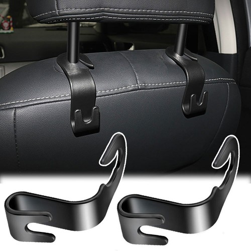 4x Car Universal Seat Back Hook Headrest Holder Hanger Organizer Car Accessories - Picture 3 of 15
