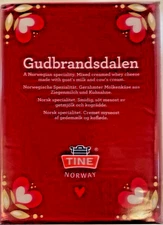 TINE Gudbrandsdalen 1kg Norwegian Brown Cheese 2.2lb For $30 !! US SELLER !!