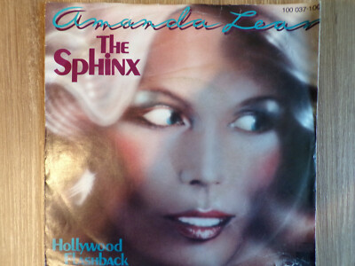 Amanda Lear 7'' Single The Sphinx / Hollywood Flashback 1978 Germany
