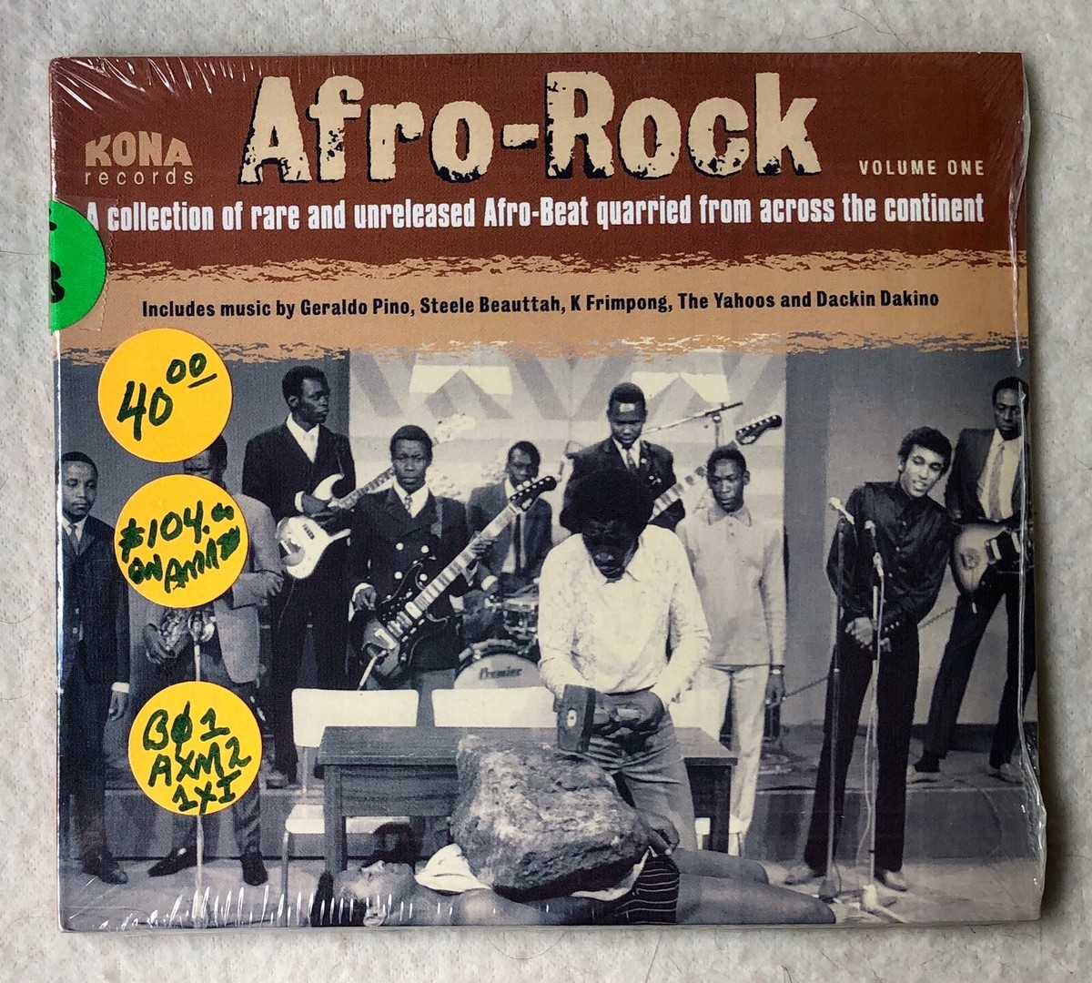 Afro-Rock Vol. 1 by Various Artists CD 2010 Strut Geraldo Pino
