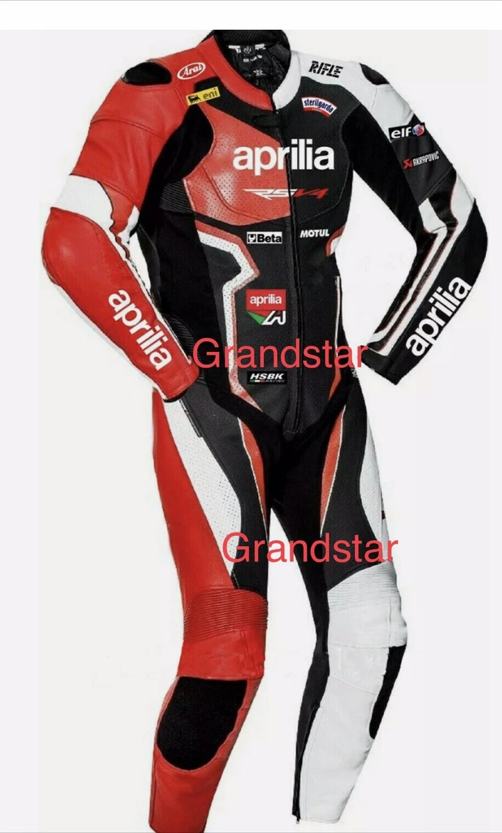 Motorbike Aprilia Leather Racing Suit All Size eBay