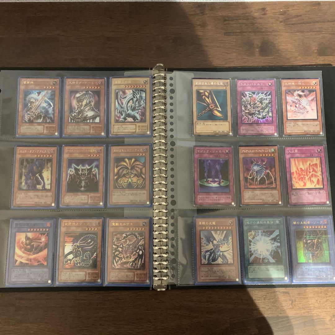 Yu-Gi-Oh Cards 180 Sheets Set With File in Rare Card Vintage Old