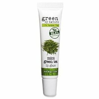 1pc Green by Nature Mint Green Tea Lip Glaze