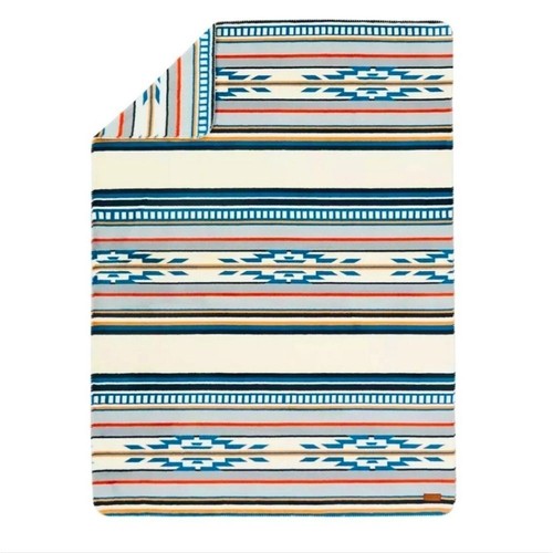 Tiro de felpa Pendleton 50" x 70" a rayas Saltillo súper suave sensación aterciopelada - Imagen 4 de 8