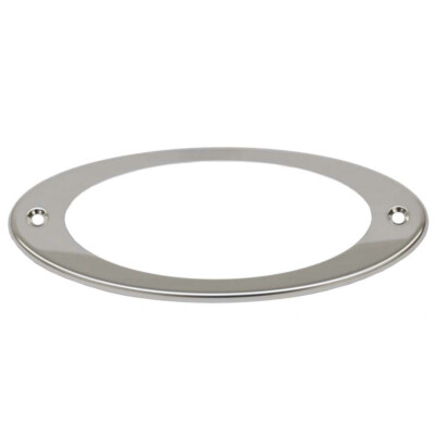 ITC Marine Boat Docking Light Bezel 81371 | SS 6 1/4 x 2 3/4 Inch