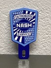 NASH Metal Plate Topper Sign Gas Oil Parts Service Station Garage Automotive