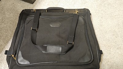 Coach Certified Authentic Garment Bag Full Grain  Black Canvas  NO.H5P-0562