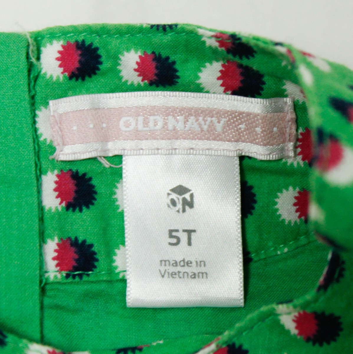 old navy green polka dot dress Old Navy Green Polka Dot 5T Girls Toddler Dress
