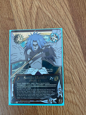 Sasuke Uchiha (State 2) Power of the Curse TCG | eBay