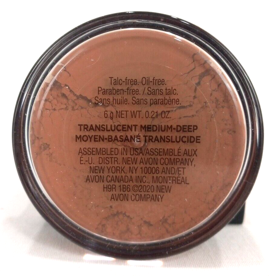 Translucent Medium Deep Avon Magix Dust Finishing Powder Pure Minerals