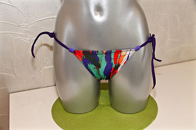 Bas De Maillot De Bain Eres Audio Cinema Multicolore - Taille 38 (US 6), Neuf Avec étiquettes