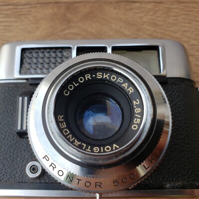 Vintage Voigtlander VITO CLR Camera with 50mm f/2.8 Color - Skopar