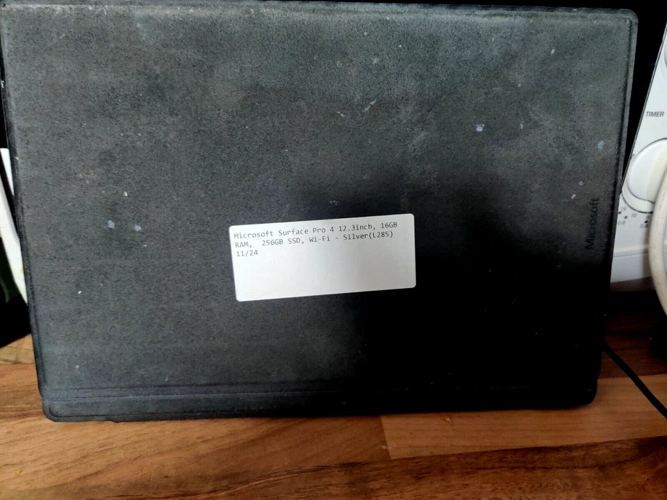 Microsoft Surface Pro 4 12.5" i7-1185G7@2.6GHz 8GB RAM 256GB SSD Grade B EA2911 - Image 2 of 3