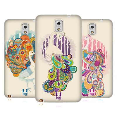 HEAD CASE DESIGNS PAISLEY PFAU SOFT GEL HANDYHÜLLE FÜR SAMSUNG HANDYS 2