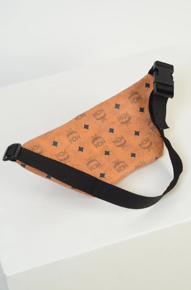 Riñonera MCM Mode Creation Munich Vintage Unisex Marrón Patricia Cintura Talla Única Foto 4 de 4