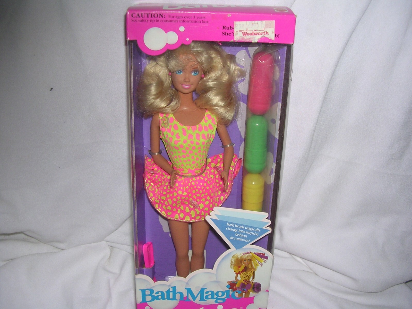 Mattel 1991 Bath Magic Barbie 5274 eBay