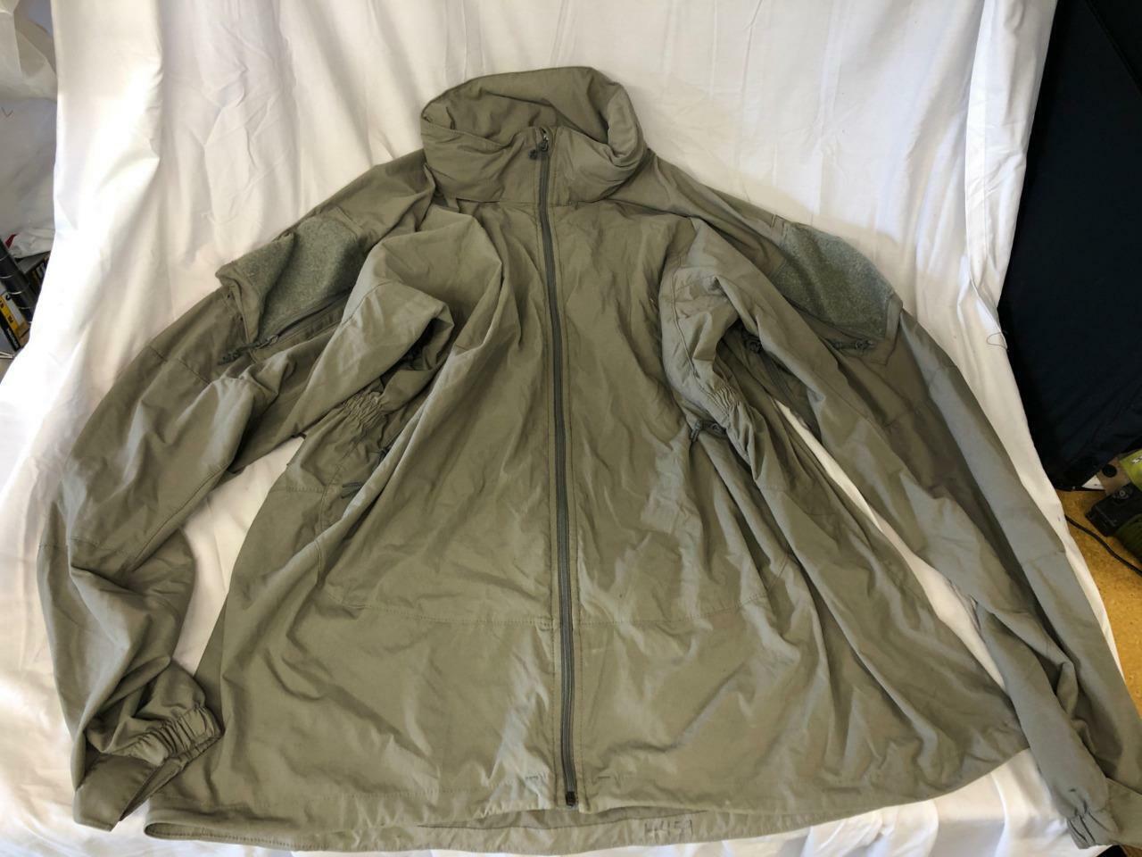 Patagonia Alpha Grey Soft Shell Level 5 Combat Jacket Coat L5 PCU 