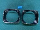 <!--F#f_0-->Holden Torana LX ? Headlight Surrounds SS SLR Black (2) 1 PAIR Genuine Original<!--F/-->