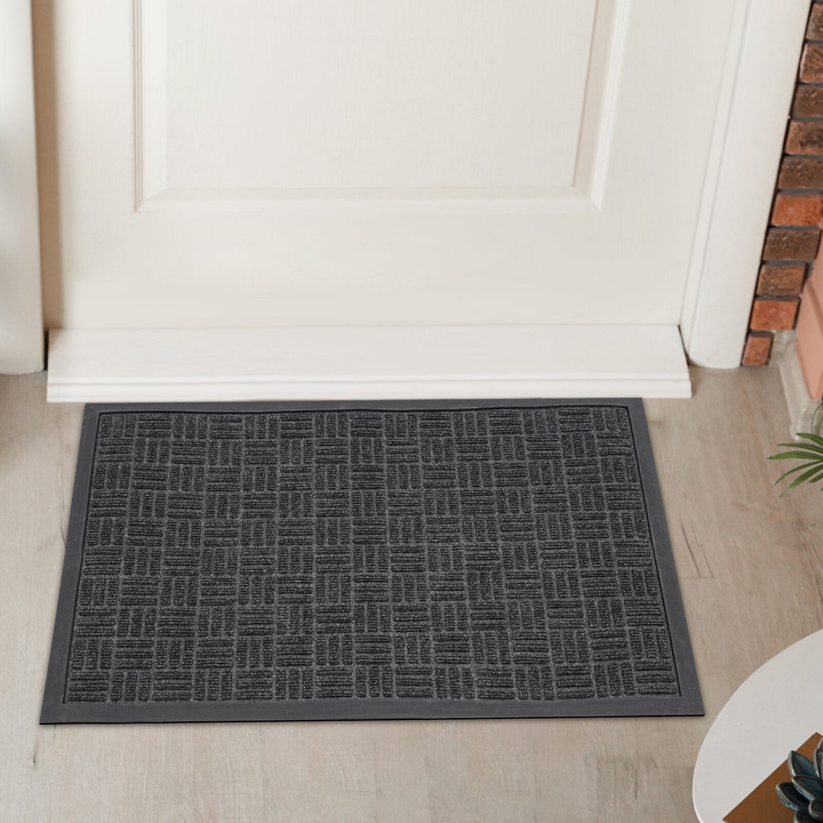 60*90CM Gray Front Door Mat, Outside Entrance Doormat, Door Mat 
