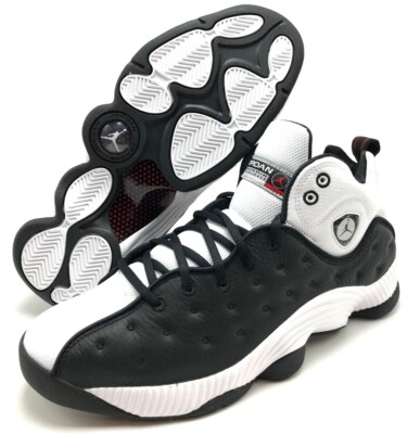 NEW* MEN NIKE AIR Jordan JUMPMAN TEAM 2 WHITE/BLACK (819175 106