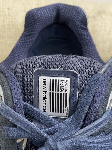 New Balance 990v4 M990NV4 Navy Suede Made In USA Size 9.5 D Men Shoes - Picture 16 of 16