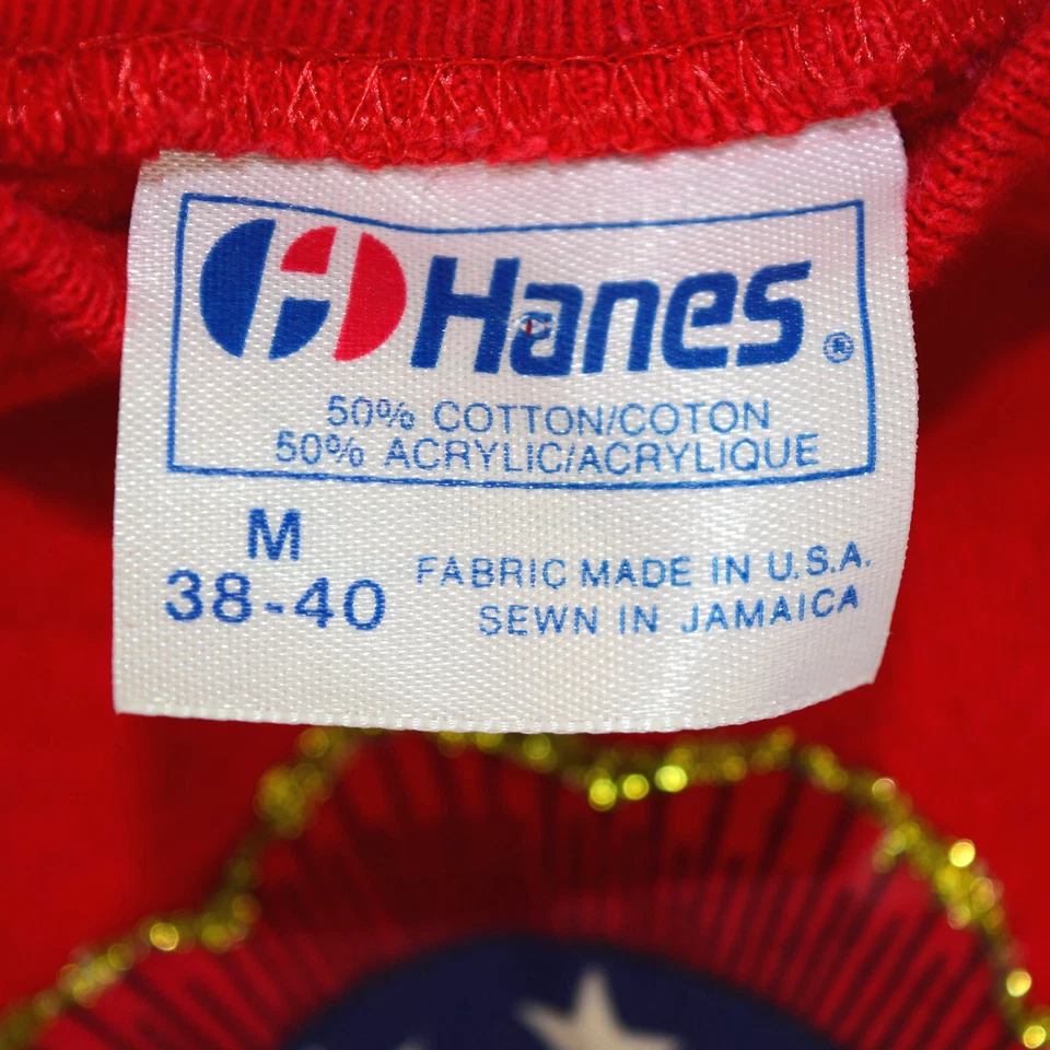 Vintage Military Sweatshirt Hanes Raglan Size XS/S 90s US Army E Pluribus Unum - Image 3 of 4