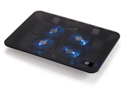 Conceptronic CNBCOOLPADL4F NB Conceptronic Kühlpad 43,2 cm (17'') 4-FAN