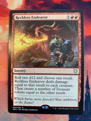 MTG Adventures in the Forgotten Realms Reckless Endeavor