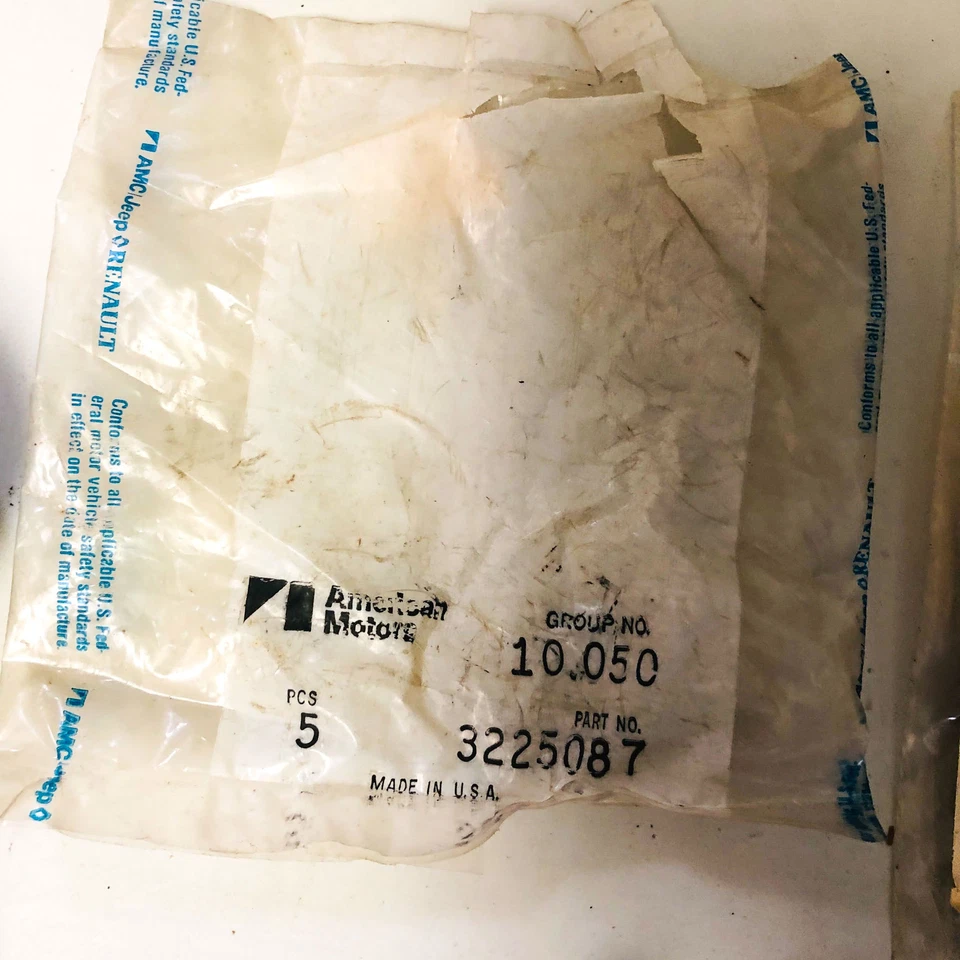 AMC Jeep 3225087 Washer Alignment Camber Caster Gr 10.050 OEM NOS Loose No Pkg Foto 2 de 4