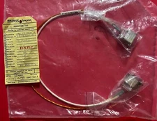 SPACE SHUTTLE PROGRAM OBSOLETE SPARE PART CABLE & CONNECTORS & INSPECTION TAG