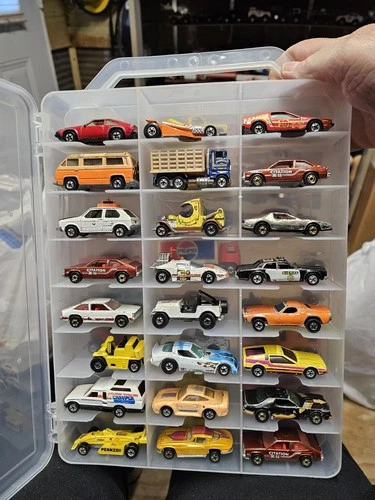 Vintage Lot Of Blackwall Hotwheels Lot Of 48 With Case