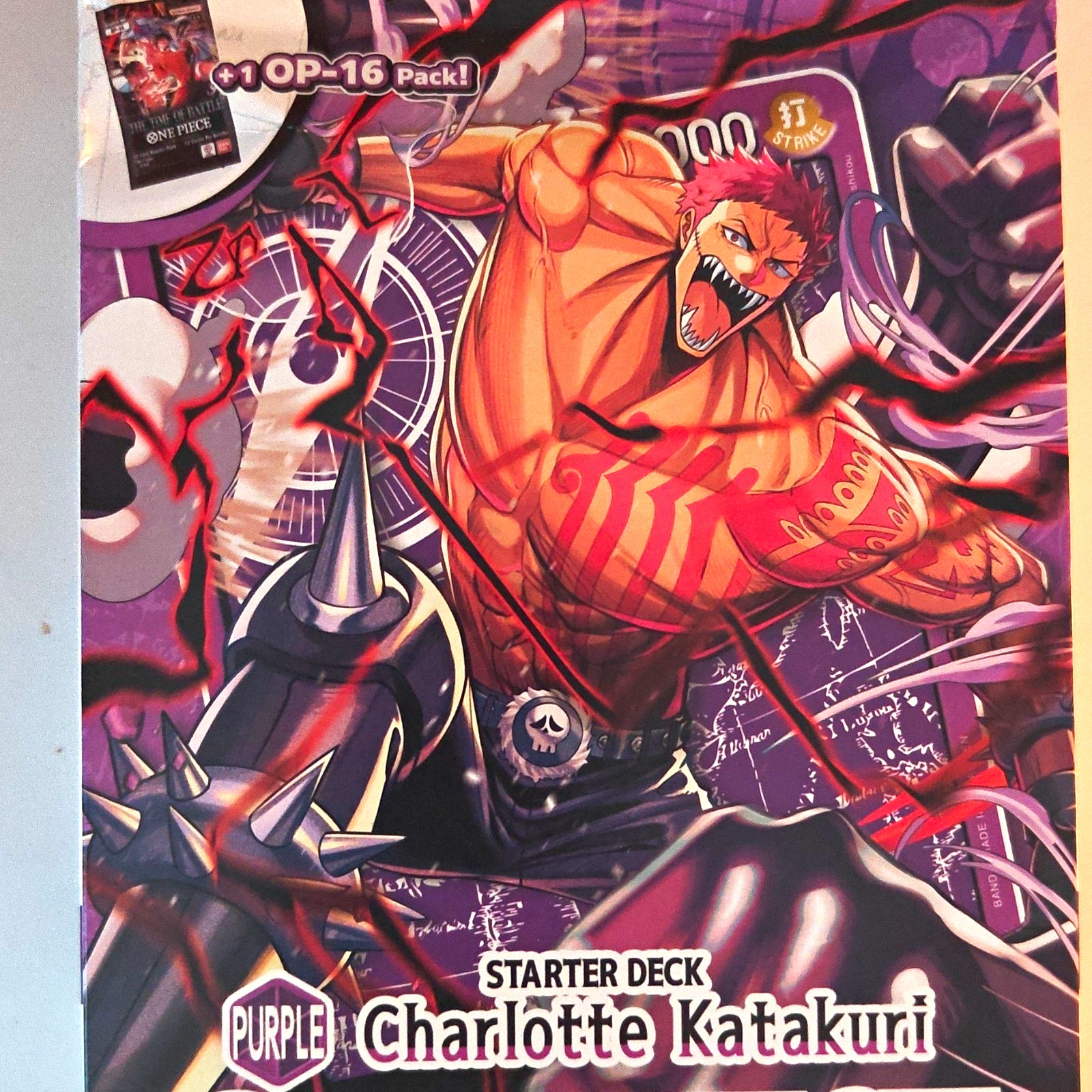 Bandai One Piece Card Game Charlotte Katakuri Starter Deck 50 Cards English 2024