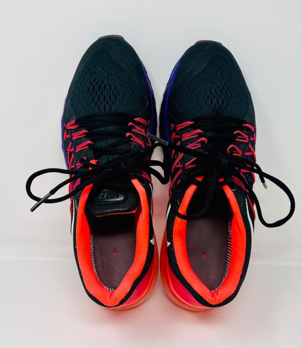 NIKE AIR MAX DONNA TAGLIA 8,5 SOLO USO INTERNO SENZA SOLETTA NERA con NEON ARANCIONE/BLU - Foto 7 di 22