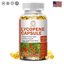 Lycopene 20mg Prostate Health Support Supplemen High Protency Antioxidan 120P