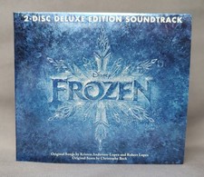 Frozen - Walt Disney Movie Soundtrack Deluxe Edition 2-CD, Booklet, Very Clean