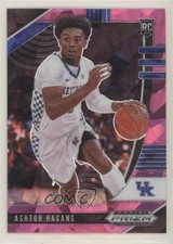 2020-21 Panini Prizm Draft Picks Pink Ice Prizm Ashton Hagans #79 0e77
