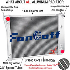 3 Row Aluminum Radiator For 1968-1974 Chevy Nova 75-87 El Camino 70-81 Camaro 3 Row Aluminum Radiator For 1968-1974 Chevy Nova 75-87 El Camino 70-81 Camaro