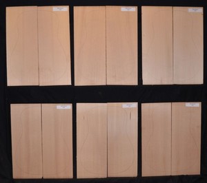 Luthier - Sitka Spruce Book matched Acoustic Guitar Soundboards - 6 sets