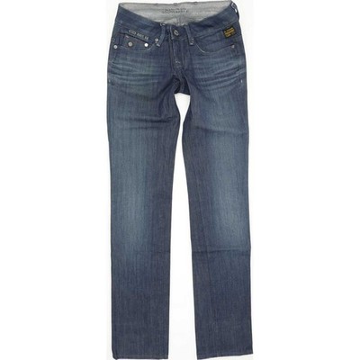 G-Star Frontier  Damen Blau Straight Regular Stretch Jeans W26 L34 (82019)