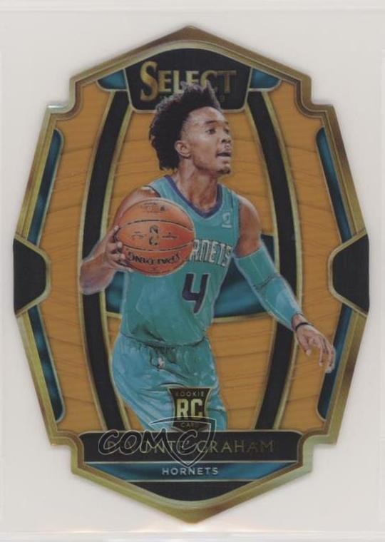 2018-19 Panini Select Premier Level Orange Prizm 58/65 Devonte' Graham #103 l3a
