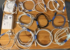 Lot Of 12 Lightning Cables 3 Lightning Headsets