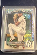 2025 1st Bowman Chrome - Carlos Lagrange #BCP-202 Shimmer SSP refractor 🔥💎🔥