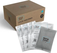 (Free Duty Tax) Home Zone Living CleanAura Deodorizing Bamboo Activated Char