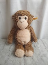 Steiff Bodo Monkey Plush 12 Inches Excellent Condition Soft Collectible