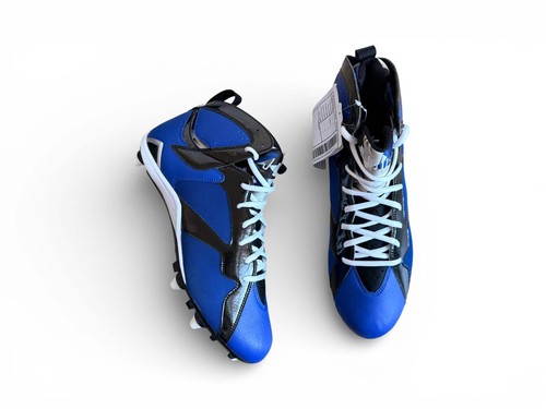 Jordan 7 Detachable Cleats sz 13 Blue/Black-White PE Player Exclusive - 第 2/6 張圖片