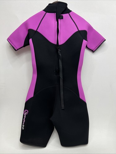 HydroPro 3.0 Wetsuit Pink Neoprene Scuba Surfing Diving Adult Medium - Picture 2 of 4