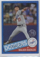 2020 Update Silver Pack 1985 Topps Chrome Baseball Blue /150 Walker Buehler 0ly5