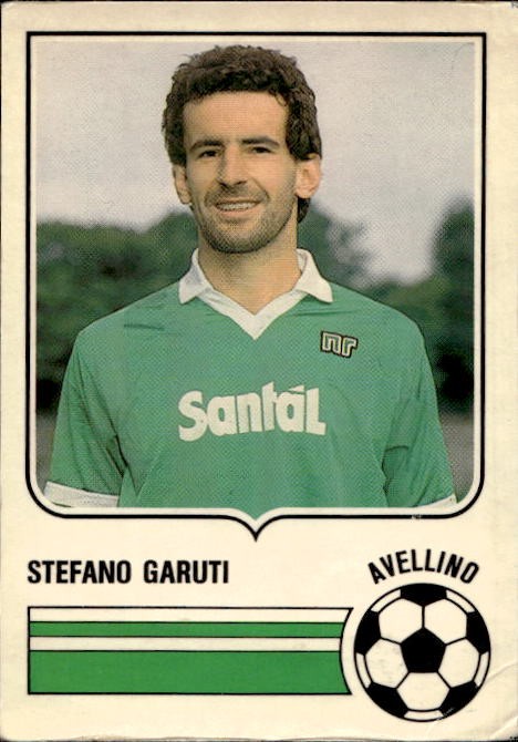 Figurina Forza Goal Perfetti 1985/86 # AVELLINO/8 Stefano Garuti Avellino