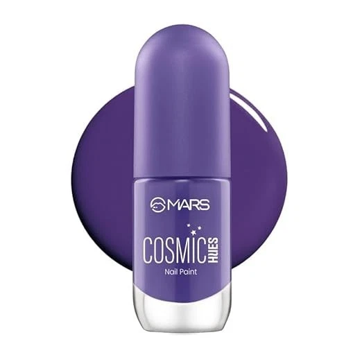 MARS Cosmic Hues Nail Paint (10.0 ml) (08-SOLAR) | Intense Color | Ultra-Glossy