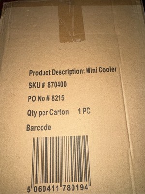 Microsoft Xbox Series X Replica Mini Fridge Kühlschrank  Kühlbox NEU